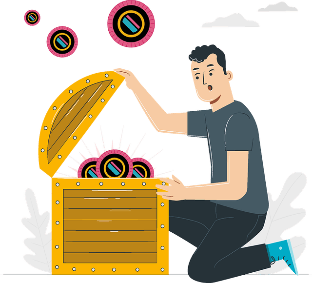 Treasure chest reward